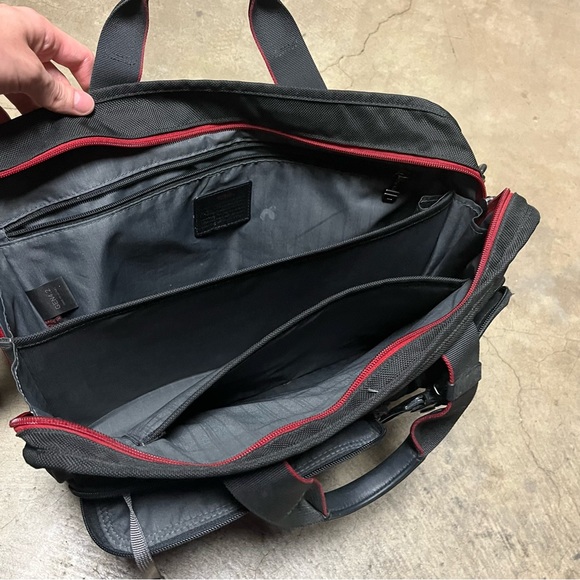 Tumi Alpha 26141d4 Organizer Expandable Laptop Computer Briefcase Brief Bag - Picture 3 of 6